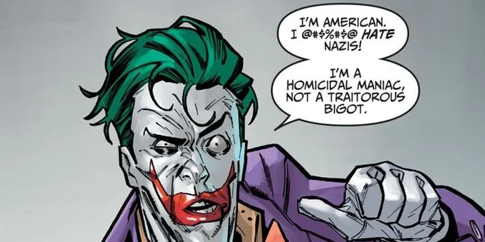 Joker ternyata benci Nazi