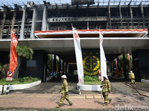 Jaksa Pinangki Masuk 25 Tahanan yang Dievakuasi di Kejaksaan Negeri Jaksel