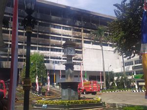 Suasana Terkini Usai Kebakaran 11 Jam di Gedung Kejaksaan Agung