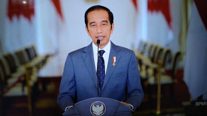 Beri Selamat HUT ke PAN, Jokowi Bicara Orang Terusik Saat ...