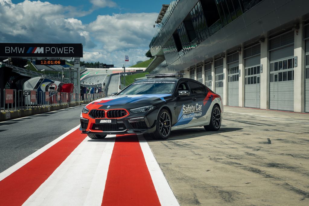 BMW M8 Gran Coupe MotoGP Safety Car