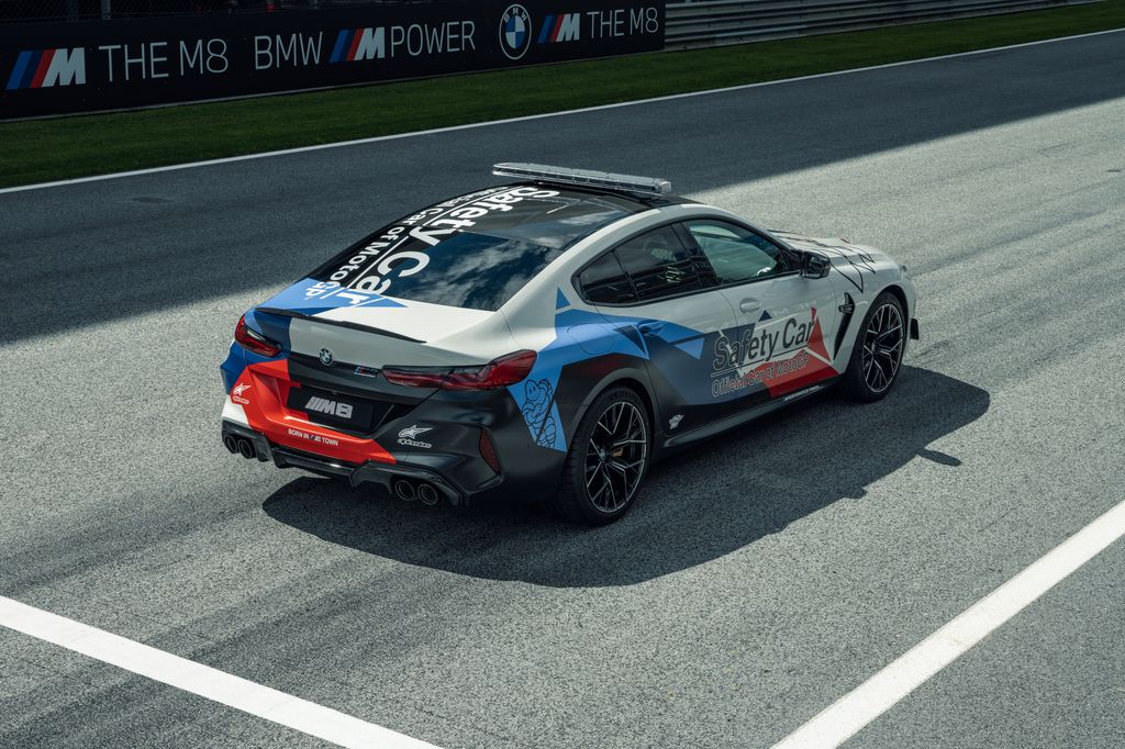 BMW M8 Gran Coupe MotoGP Safety Car