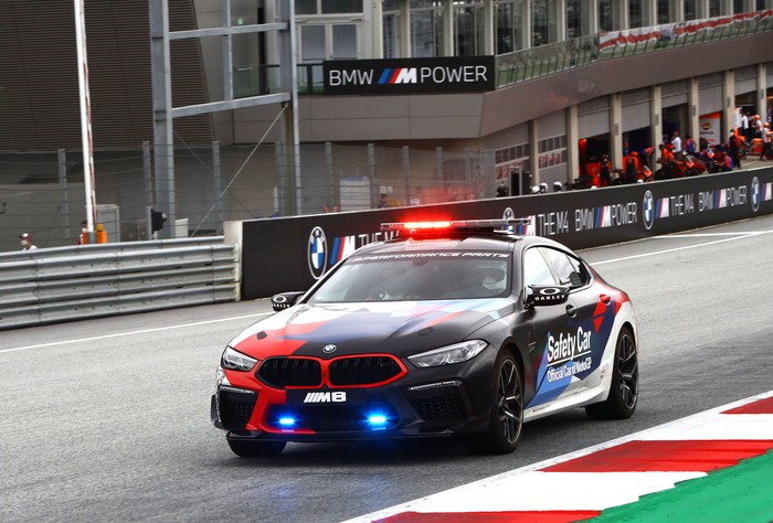 BMW M8 Gran Coupe MotoGP Safety Car