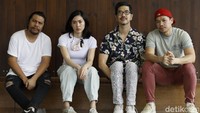 Lagu itu diciptakan oleh Popo, Fran dan Mel. Foto: Dikhy Sasra