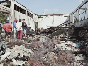 Pabrik Briket Arang di Klaten Ludes Terbakar