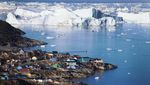 Ratusan Miliar Ton Es Greenland Mencair Imbas Perubahan Iklim
