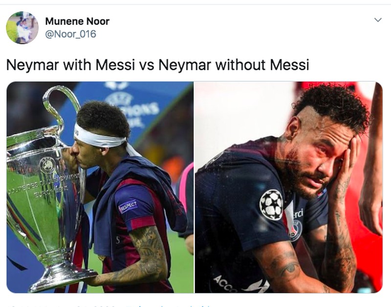 Meme Neymar Gagal