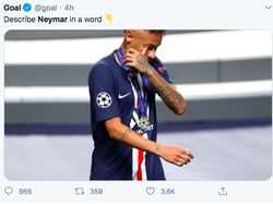 Tangisan Neymar Jadi Pujian dan Ejekan Netizen