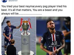 Tangisan Neymar Jadi Pujian dan Ejekan Netizen