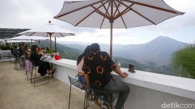 Potret Tempat Nongkrong Hits di Kintamani Bali