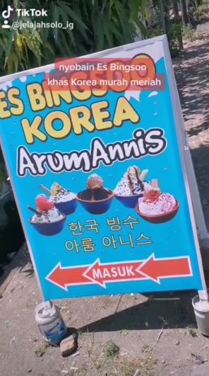 Patbingsoo di Solo Rp 15 Ribu!