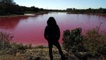 Penampakan Laguna di Paraguay yang Berubah Warna Karena Limbah