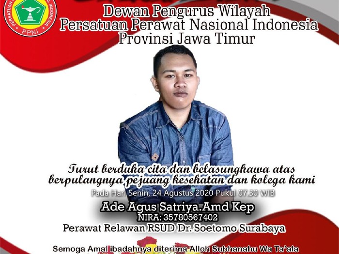 perawat meninggal
