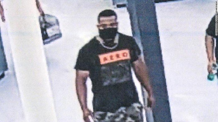 Police are looking for a man who approached a Walmart customer in Massachusetts to give a 