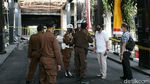 Polisi Olah TKP Cari Penyebab Kebakaran Gedung Kejagung