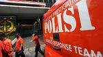Polisi Olah TKP Cari Penyebab Kebakaran Gedung Kejagung