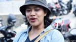 Bibir Merah Siti Fauziah si Pemeran Bu Tejo di Tilik