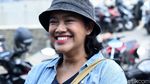 Bibir Merah Siti Fauziah si Pemeran Bu Tejo di Tilik