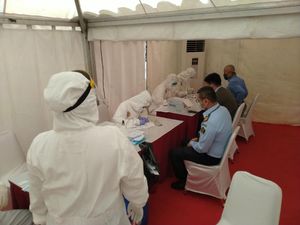 Gandeng BIN, Ditjen Imigrasi Gelar Tes Swab Corona Massal