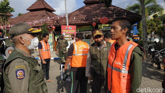 warga pacitan pelanggar protokol kesehatan