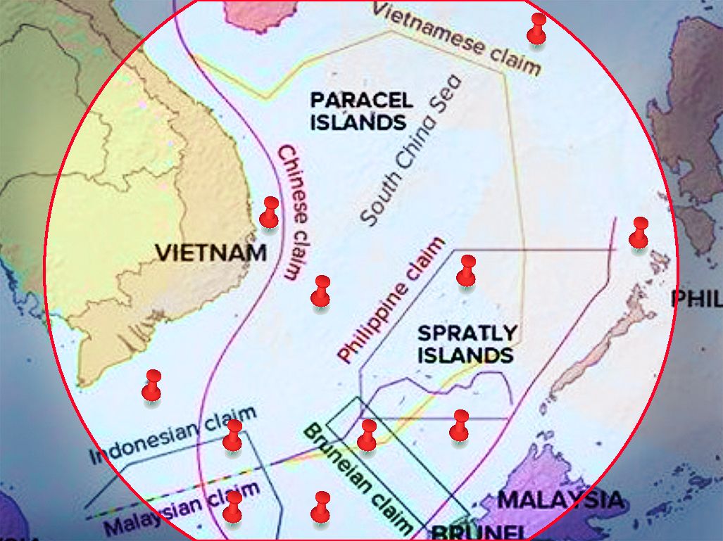 Cover Focus, kecil, miniatur, di luar ruangan, tambang, Laut Cina Selatan