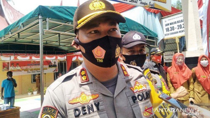 Kapolres Kota Pariaman AKBP Deny Rendra Laksmana.