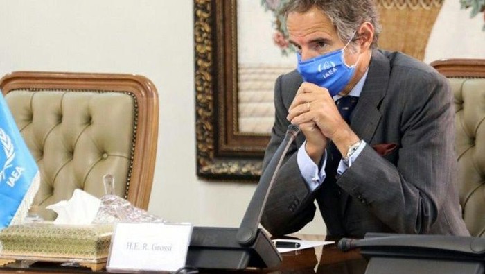 Kepala IAEA Rafael Marioano (AFP Photo)