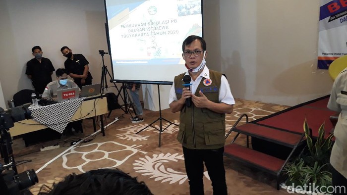 Kepala Pusat Pendidikan dan Pelatihan Penanggulangan Bencana BNPB, Berton Suar Panjaitan, Selasa (25/8/2020).