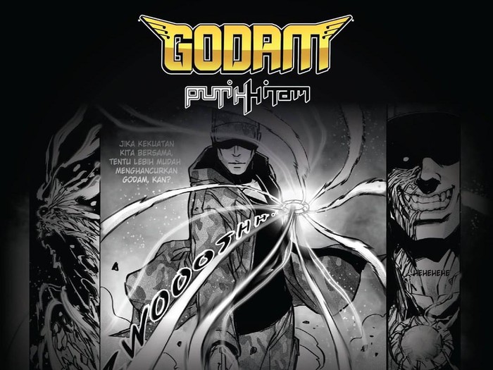 Komik Godam: Putih Hitam Vol.2 Diterbitkan oleh Bumilangit