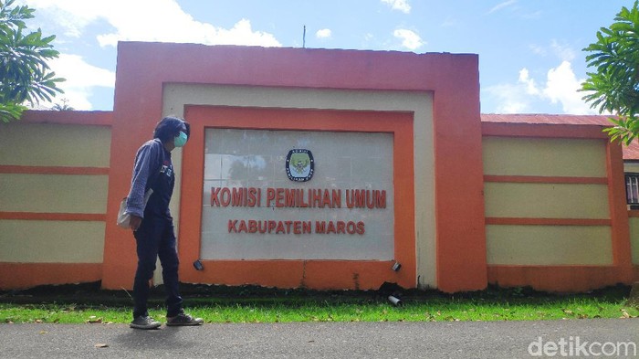 KPU Maros (Bakri-detikcom).