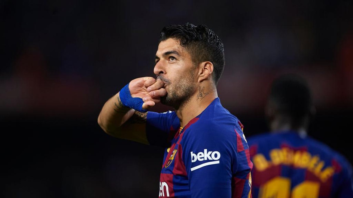 Suarez begitu gencar diberitakan akan bergabung dengan Juventus. Foto: (Getty Images)