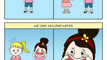 Nggak apa-apa kok sekali-kali untuk menangis bila sedang sedih. Foto: Evisa Isabella Rose via Bored Panda