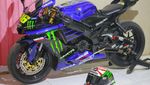 Ngebet MotoGP, Ini Penampakan Vixion yang Dimodifikasi ala Motor Valentino Rossi