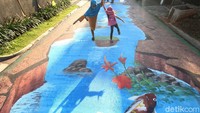Selain itu, kehadiran mural tersebut juga menjadi ajang promosi Museum Basoeki Abdullah.