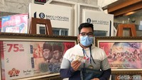 Termasuk di gerai penukaran uang khusus di Bank Indonesia. Foto: Vadhia Lidyana