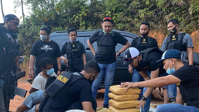 Polisi bongkar penyelundupan ratusan kilo di Solok Sumbar