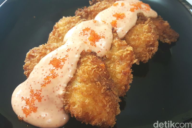 Resep Chicken Katsu Saus Mentai