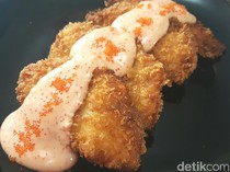 Resep Chicken Katsu ala Restoran Pakai Saus Mentai yang Creamy
