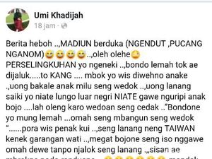Suami Selingkuh Paksa Istri Hancurkan Rumah di Madiun