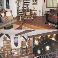 Saat melihat bagian dalam rumah, kamu akan terkejut karena rumah ini memiliki bagian dalam yang unik, dengan konsep berbeda-beda di setiap ruangannya. Foto: Twitter @frazierapproves