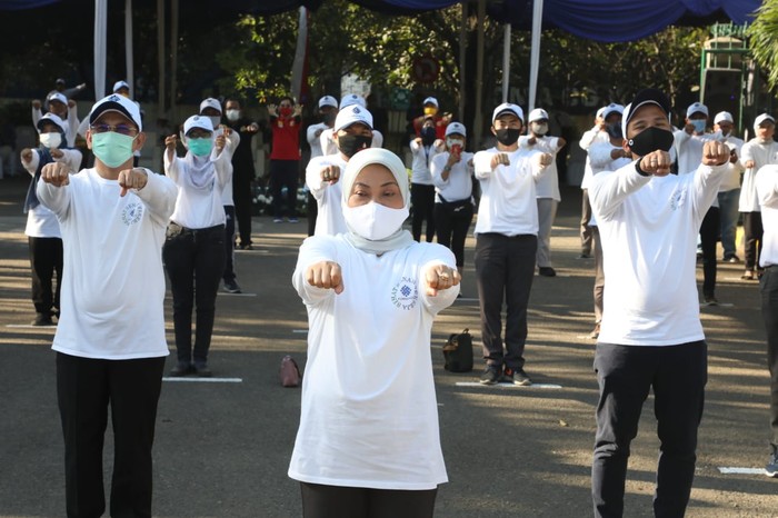 Senam sehat kemnaker