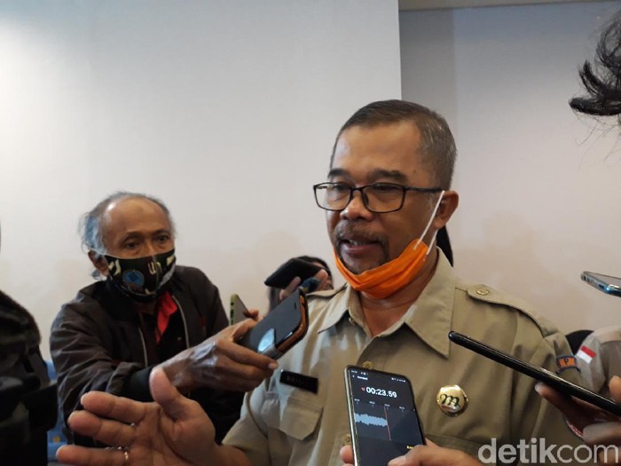 Wakil Ketua Sekretariat Gugus Tugas Penanganan COVID-19 di DIY, Biwara Yuswantana, Selasa (25/8/2020).
