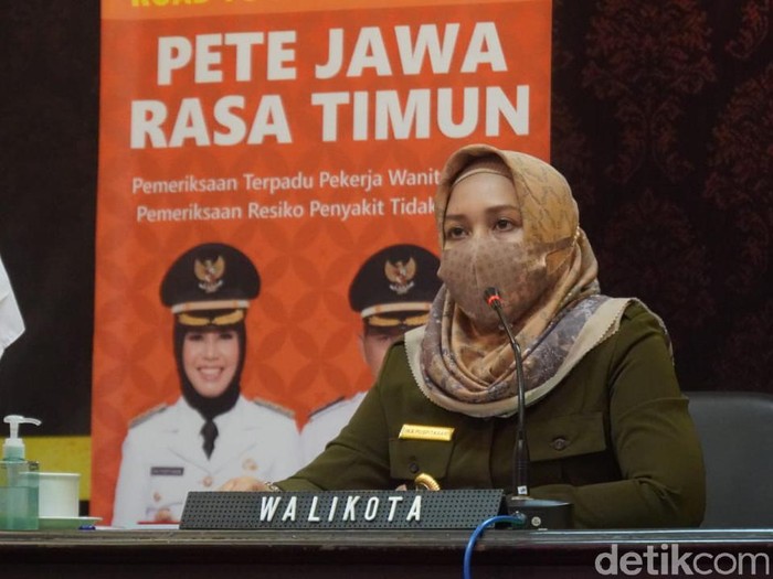 Wali Kota Mojokerto Ika Puspitasari atau Ning Ita