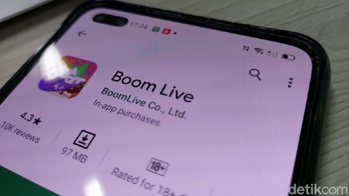Aplikasi Boom Live