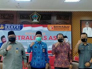 Bawaslu Jatim Sebut Ada Enam Faktor ASN Tak Netral di Pilbup Blitar 2020