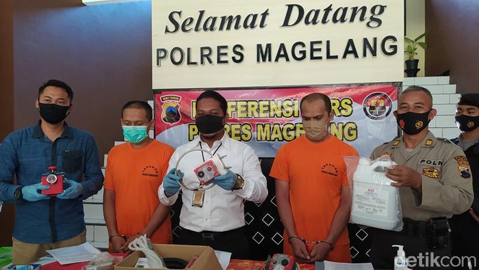 Eks GM perusahaan dan penadah alat sensor pemadam kebakaran senilai Rp 1,7 miliar