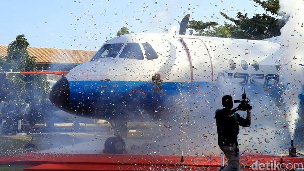 Foto Pesawat N250 yang Kini Dimonumenkan di Museum TNI AU Yogya Pesawat N250 karya BJ Habibie telah selesai dirakit ulang. Kini pesawat bernama Gatotkaca itu dimonumenkan di Museum Pusat TNI AU Dirgantara Yogyakarta.