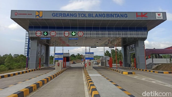 Gerbang Tol Blang Bintang (Agus Setyadi/detikcom).