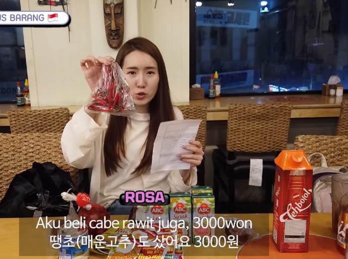 harga makanan indonesia di korea Harga Produk Indonesia yang Dijual di Korea Selatan
