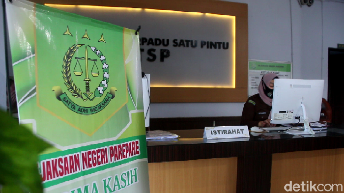 Kantor Kejaksaan Negeri Parepare (Hasrul-detikcom).